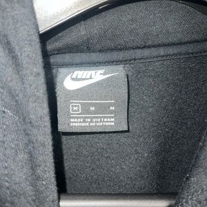 Black Nike hoodie medium